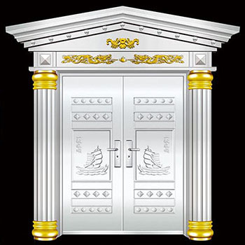 不銹鋼對(duì)開(kāi)門(mén)
